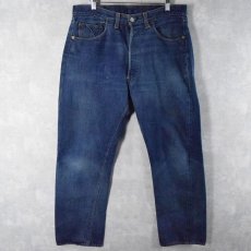 画像1: 70's Levi's 501 USA製 66前期 デニムパンツ W35 (1)