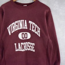 画像1: 90's Champion REVERSE WEAVE USA製 "VIRGINIA TECH" スウェット L (1)