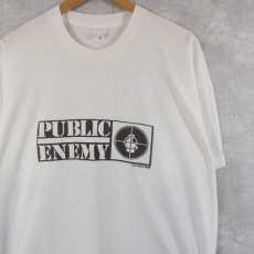 画像1: 90's PUBLIC ENEMY USA製 ヒップホップTシャツ XXL (1)