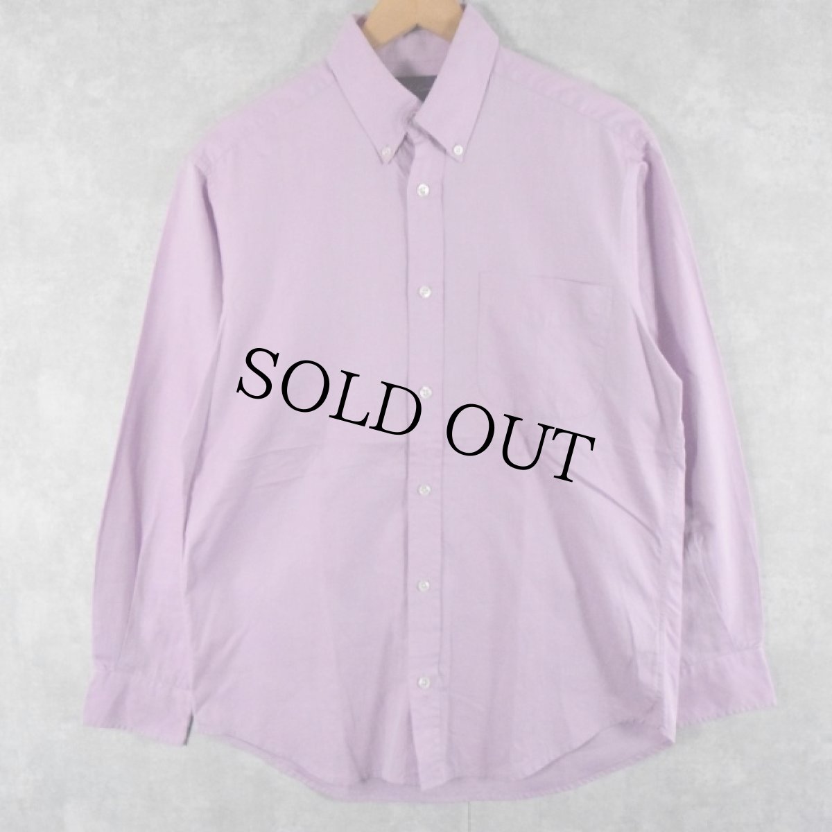画像1: Ralph Lauren Purple Label ITALY製 コットンシャツ S (1)