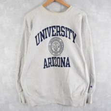 画像1: 90's Champion REVERSE WEAVE USA製 "UNIVERSITY ARIZONA" XL (1)