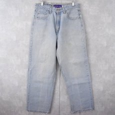 画像1: 90's Levi's SILVER TAB USA製 "WIDE LEG" デニムパンツ W31 (1)