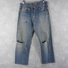 画像1: 70's Levi's 501 66前期 デニムパンツ W32 (1)