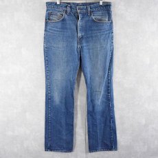 画像1: 90's Levi's 517 " BOOT CUT" フレアデニムパンツ W35 (1)