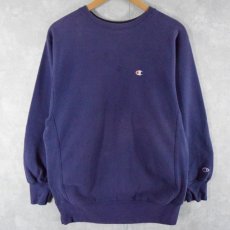 画像2: 90's Champion REVERSE WEAVE USA製 ロゴ刺繍 スウェット XL (2)