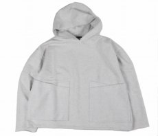 画像1: GOFUKUSAY "CROSS SEPA POCKET HOODIE 2" H.GREY×GREY 【FREE】 (1)