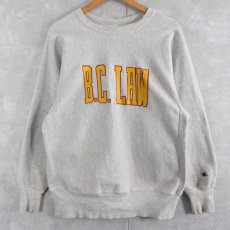 画像1: 90's Champion REVERSE WEAVE USA製 "B.C.LAW" L (1)