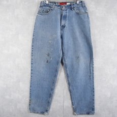 画像1: 90's Levi's SILVER TAB USA製 "LOOSE" デニムパンツ W32 (1)