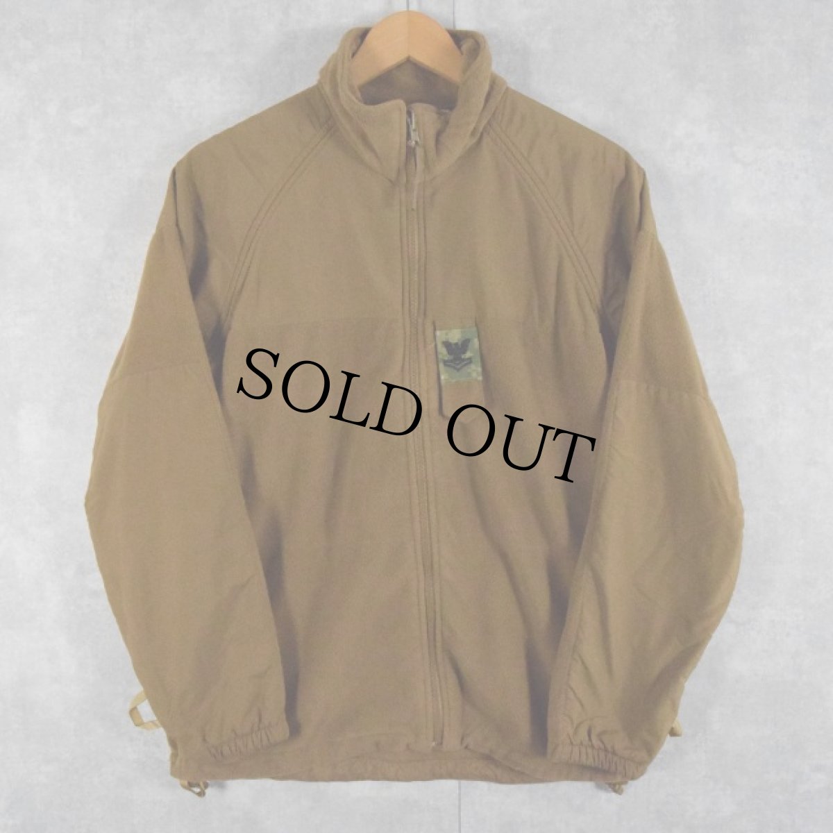 画像1: U.S.NAVY NWU Cold Weather フリースジャケット XSMALL-SHORT (1)