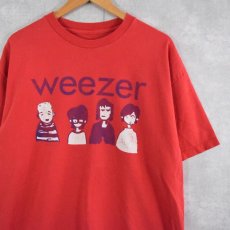 画像1: Weezer オルタナロックバンドTシャツ (1)