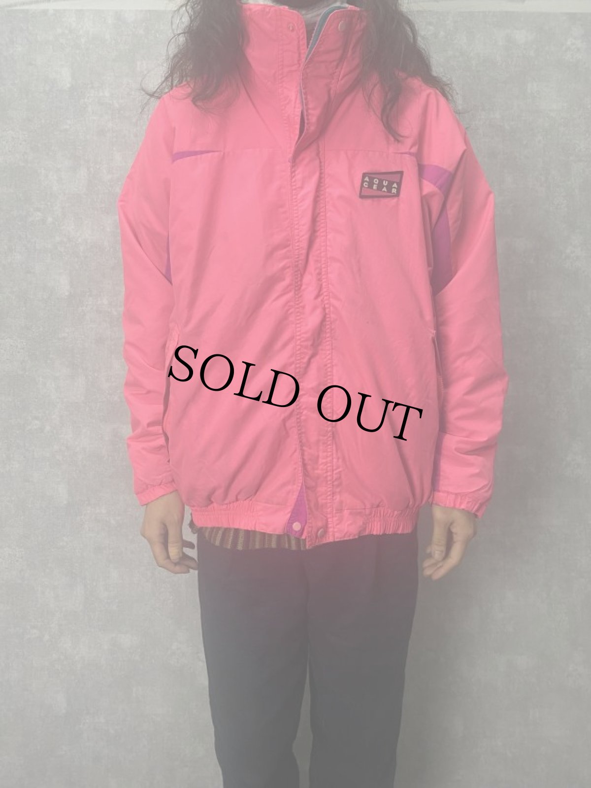 画像2: 90's NIKE AQUA GEAR フリースライナー ナイロンジャケット (2)