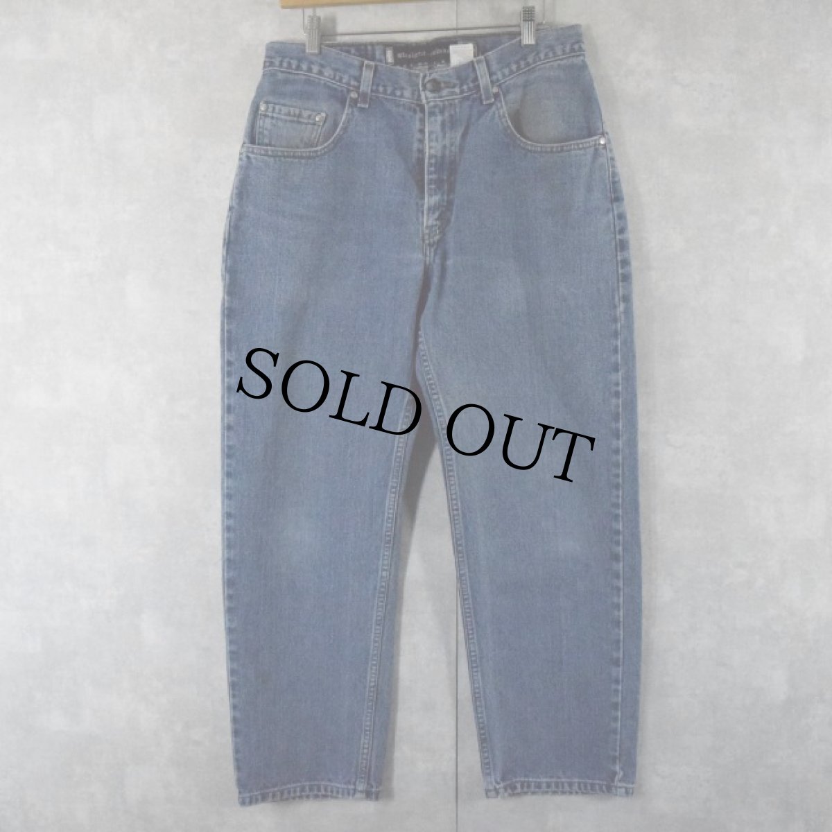 画像1: 2000's Levi's SILVER TAB "straight+relaxed" デニムパンツ W34 (1)