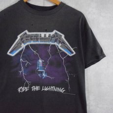 画像1: 90's METALLICA "RIDE THE LIGHTING" ロックバンドTシャツ (1)