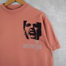 画像2: 90's SILVER TAB USA製 大判プリントTシャツ L (2)