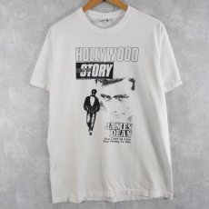 画像2: 90's JAMES DEAN USA製 "HOLLYWOOD COVER STORY" ハリウッドスタープリントTシャツ L (2)