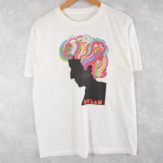 画像2: 70〜80's Milton Glaser "BOB DYLAN" アートプリントTシャツ (2)