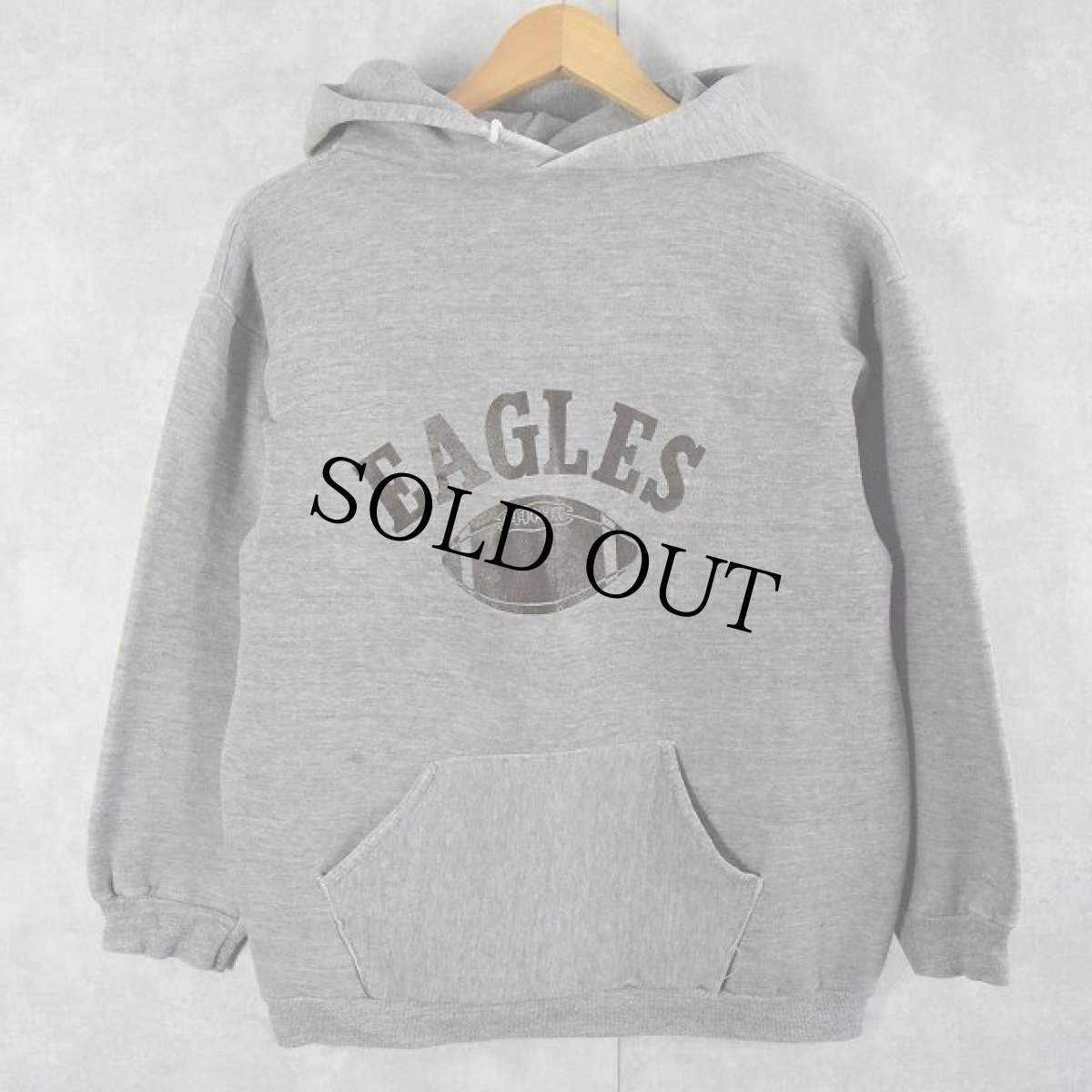 画像2: "EAGLES" プリントスウェットフーディー (2)
