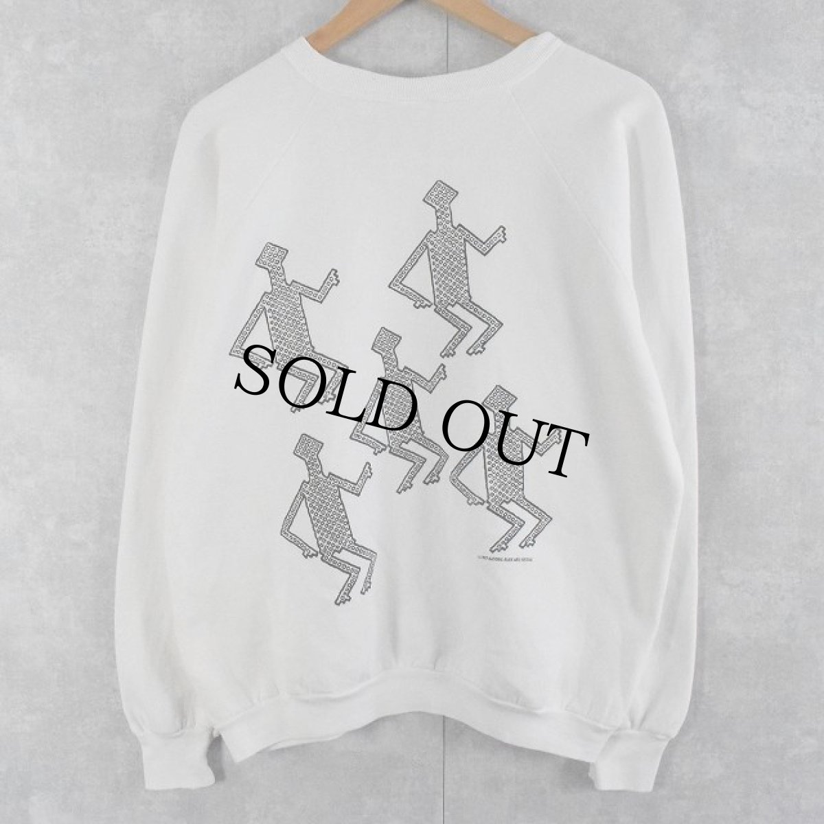 画像2: 90's USA製 National Black Arts Festival プリントスウェット XL (2)