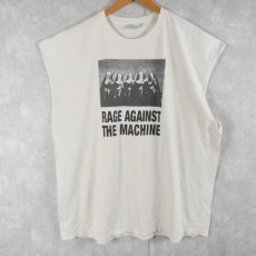 画像2: Rage Against the Machine "Nuns and Guns" ロックバンド カットオフTシャツ 3XL (2)