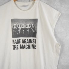 画像1: Rage Against the Machine "Nuns and Guns" ロックバンド カットオフTシャツ 3XL (1)
