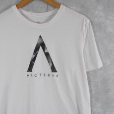 画像1: ARC'TERYX ロゴプリントTシャツ L (1)