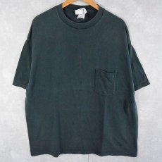 画像1: 90's DISCUS USA製 無地ポケットTシャツ 2XL (1)