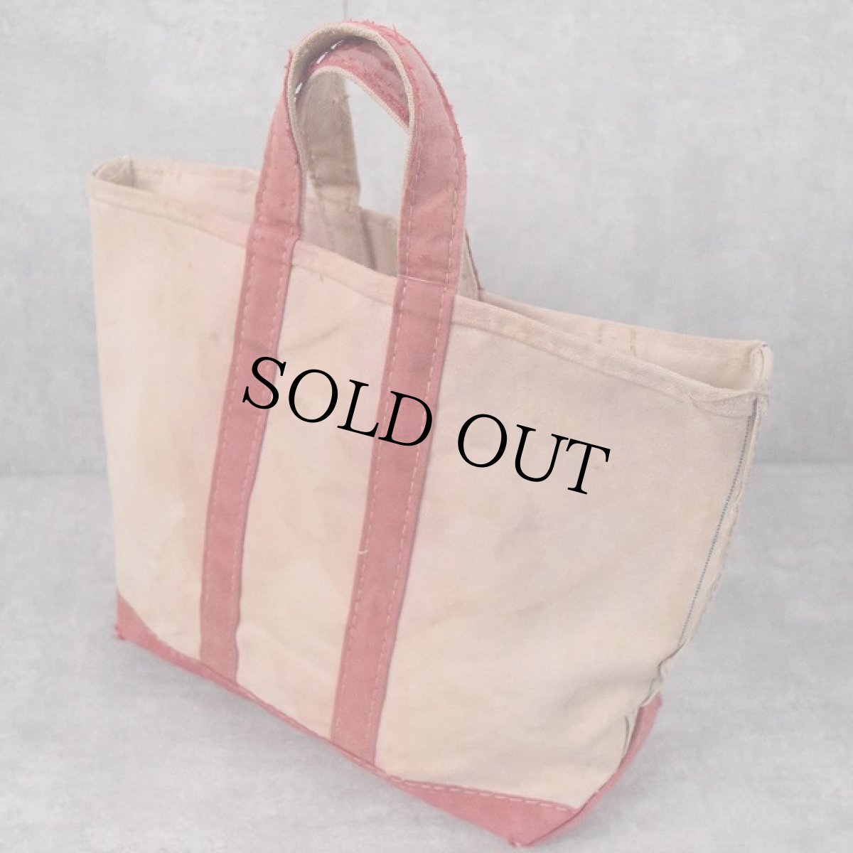 画像1: 80's L.L.Bean "BOAT AND TOTE" キャンバストートバッグ (1)