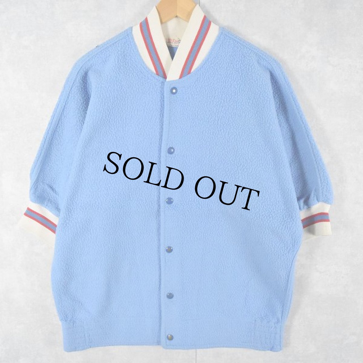 画像2: 60's Wilson USA製 "STERLING" 半袖スタジャン 40 (2)