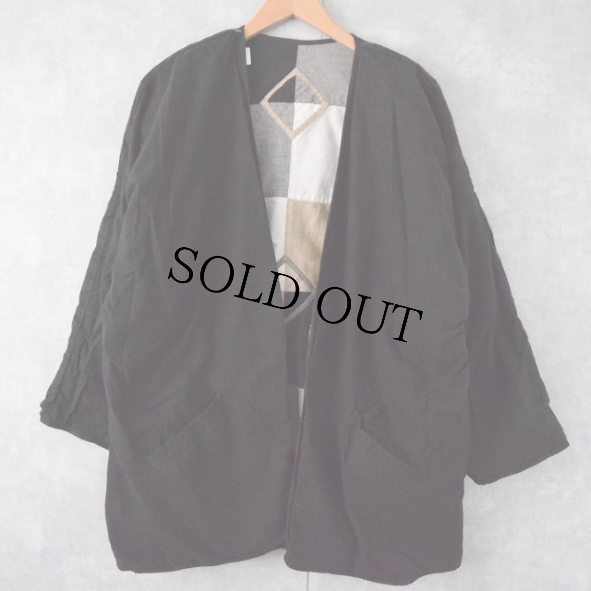 画像2: YAK MAGIC リバーシブル パッチワークジャケット (2)