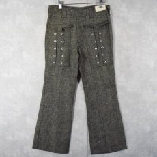 画像1: 70's Washington Rappers USA製 PERMANENT PRESS ブッシュパンツ DEADSTOCK W31 (1)