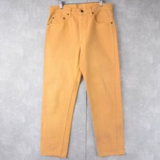 画像1: 90's Levi's 505 USA製 カラーデニムパンツ W33 (1)