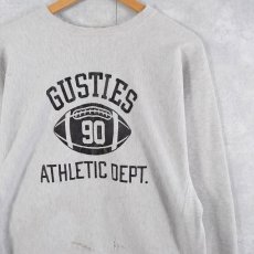 画像1: 90's Champion REVERSE WEAVE USA製 "GUSTIES ATHLETIC DEPT." XXL (1)