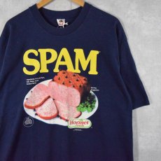 画像1: 90's SPAM USA製 プリントTシャツ XXL (1)