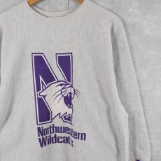 画像1: 90's〜 Champion REVERSE WEAVE "Northwestern Wildcats" XXL (1)