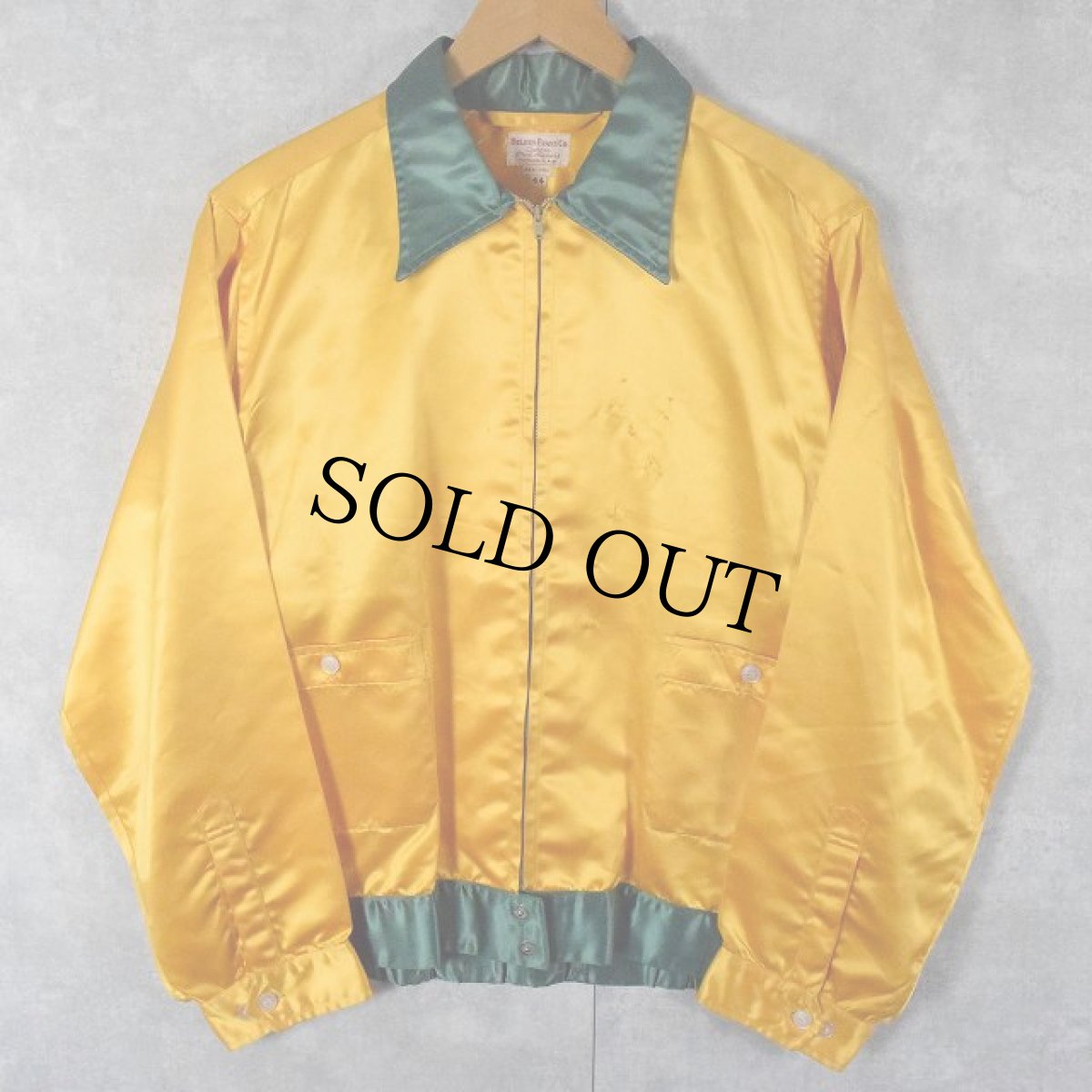 画像2: 50's Belden-Evans Co. "Mystic Shrine" シュライナーズ レーヨンジャケット 44 (2)