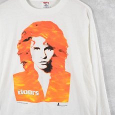 画像1: 90's The Doors USA製 ロックバンドロンT DEADSTOCK L (1)