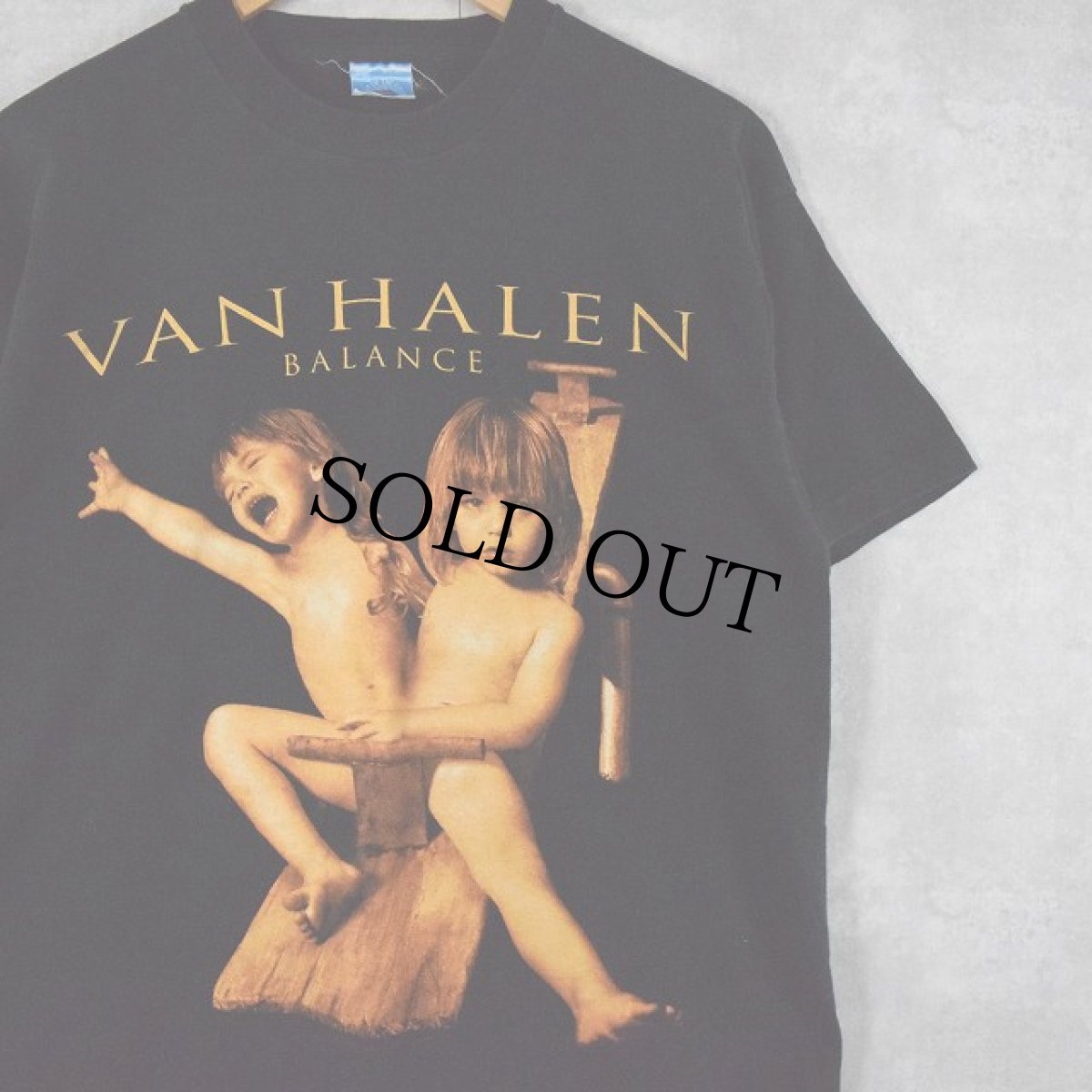 画像1: 90's VAN HALEN "BALANCE" ロックバンドTシャツ L (1)