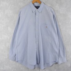 画像1: POLO Ralph Lauren "BIG SHIRTS" オックスシャンブレーボタンダウンシャツ XL (1)