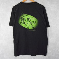 画像2: 90's THE X FILES USA製 "THE TRUTH IS OUT THERE" 映画プリントTシャツ XL (2)