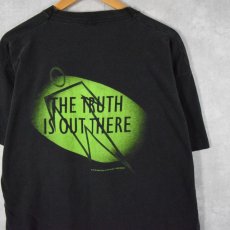 画像1: 90's THE X FILES USA製 "THE TRUTH IS OUT THERE" 映画プリントTシャツ XL (1)