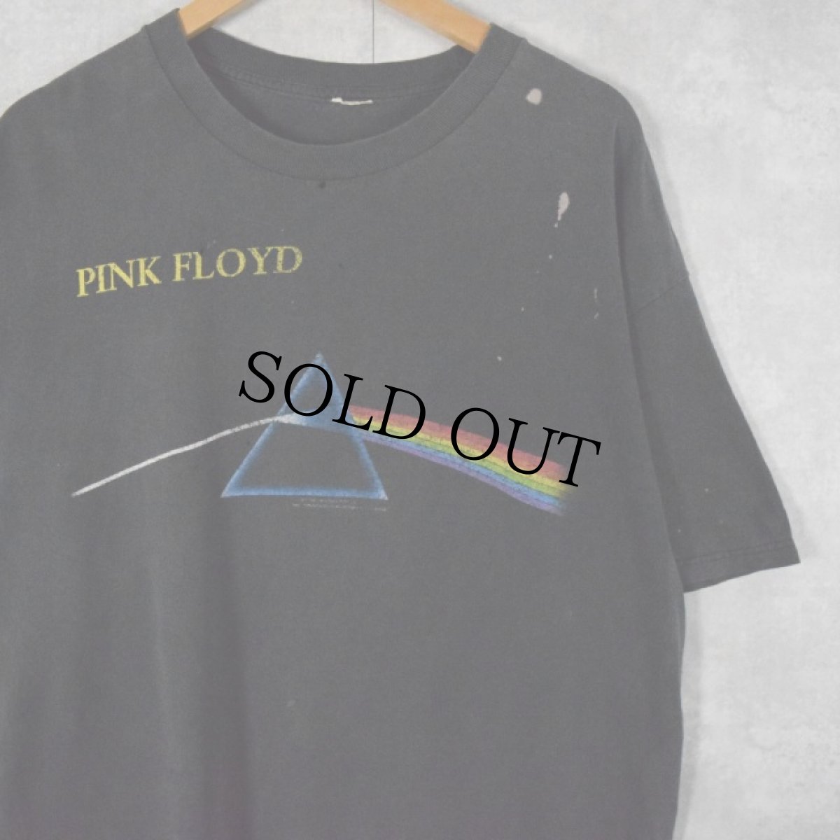 画像1: PINK FLOYD "DARK SIDE OF THE MOON" ロックバンドTシャツ  (1)