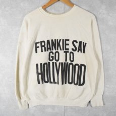 画像1: 〜80's LOGO-7 "FRANKY SAY GO TO HOLLYWOOD" ラグランスウェット XL (1)