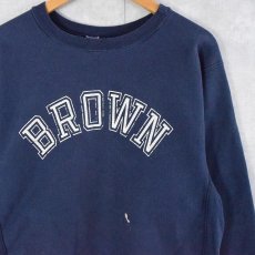 画像1: 90's Champion REVERSE WEAVE USA製  "BROWN" L (1)