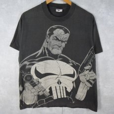 画像1: 【SALE】90's MARVEL "The Punisher" USA製 キャラクターTシャツ L (1)