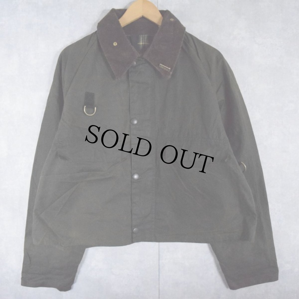 画像1: 90's Barbour ENGLAND製 "SPEY JACKET" 3ワラント  LARGE (1)