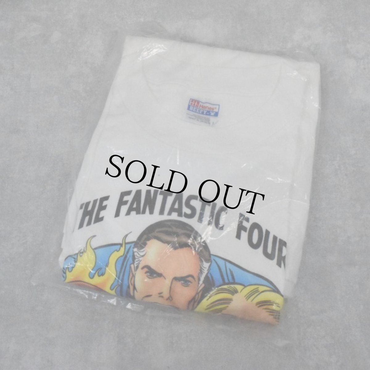 画像2: 90's MARVEL "THE FANTASTIC FOUR" キャラクターロンT XL DEADSTOCK (2)