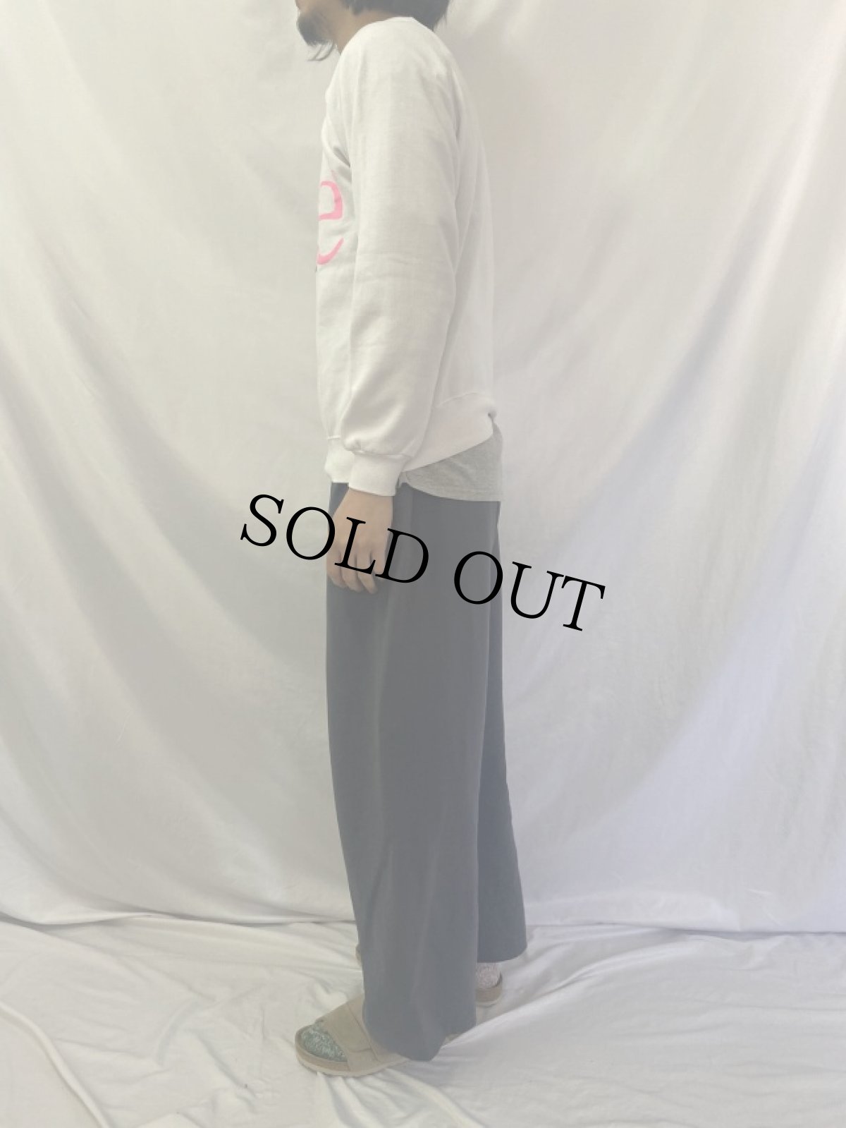 画像3: 80's Apple ロゴプリントスウェット L (3)