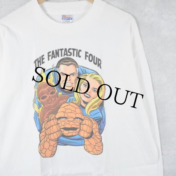 激レア　90s FantasticFive マーベル　キャラtロンt 長袖　古着 90s 90年代 デッドストック マーベル ファンタスティックフォー