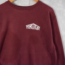 画像1: 90's Champion REVERSE WEAVE "HOMESTEAD" プリントスウェット XL (1)