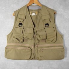 画像1: 80〜90's L.L.Bean フィッシングベスト L (1)